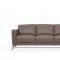 Malaga Sofa 55000 in Taupe Leather by MI Piace w/Options