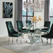 Noralie Dining Table DN00720 by Acme w/Optional Dekel Chairs