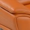 533 Sectional Sofa in Orange Leather by ESF