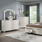 Jaqueline Bedroom BD01433Q in Antique White by Acme