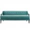 Concur Sofa in Teal Velvet Fabric by Modway w/Options