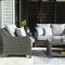 Elite Park Outdoor Sofa & Loveseat Set P518 by Ashley w/Options