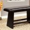 Hurley Counter Ht. Dining Room CM3433PT 6Pc Set in Black