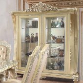 Vatican Curio DN00470 in Champagne Silver by Acme w/Options