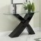 CM4370BK Xtres Coffee Table in Black w/Glass Top & Options