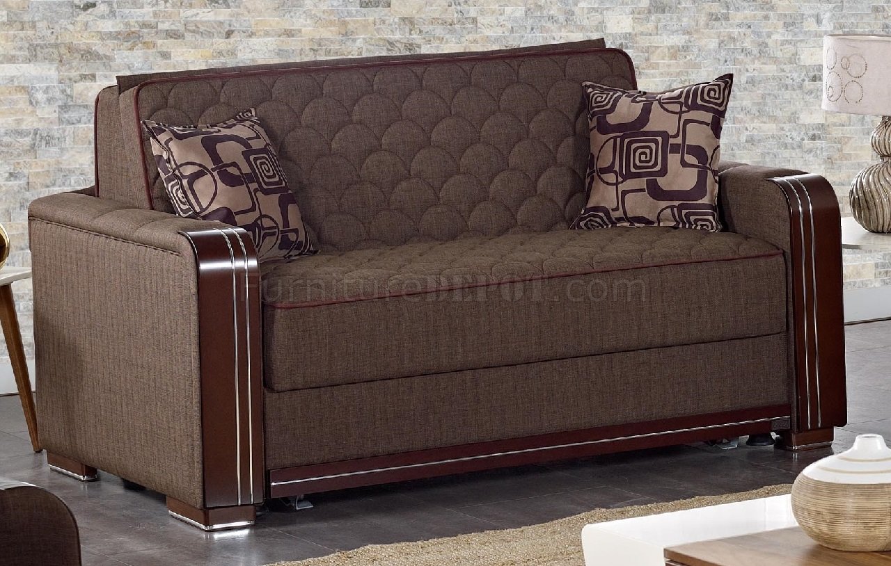 brown oregon sofa bed