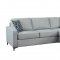 Nashua Sectional Sofa 509327 in French Blue Fabric by Coaster