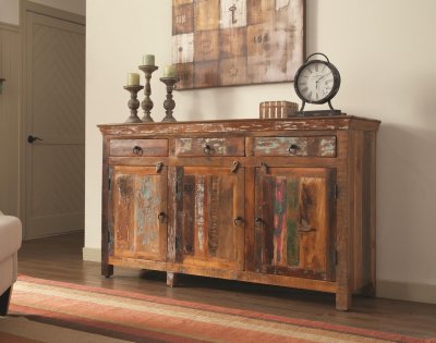 950367 Accent Cabinet by Coaster in Reclaimed Wood