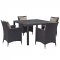 Convene Outdoor Patio Dining Set 5Pc EEI-2191 by Modway