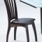 Glass Extendable Top Modern Dinette Table w/Optional Chairs