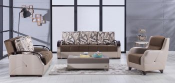 Costa Best Brown Sofa Bed by Mondi w/Options [IKSB-Costa Best Brown]