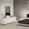 Bahamas Bedroom in High Gloss White by Whiteline w/Options