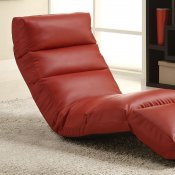4726 Gamer Lounger Chair by Homelegance in Red, Black or Cream