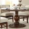 Oratorio Round Dining Table 5562RF-54 in Cherry by Homelegance