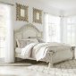 Cassimore Bed B750 Pearl Silver by Ashley