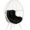 Galzed Outdoor Patio Lounge Chair 45109 in White & Black by Acme