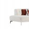 Atlanta Sectional Sofa in Cream Fabric by Bellona w/Options