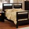Black Finish Modern 5Pc Bedroom Set w/Queen or Full Bed