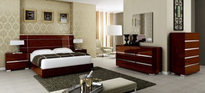 Dream Bedroom by At Home USA in Walnut w/Options