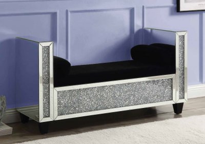 Noralie Bench AC00528 in Mirror by Acme