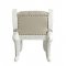 Vanaheim Chair BD00675 in Beige PU & Antique White by Acme