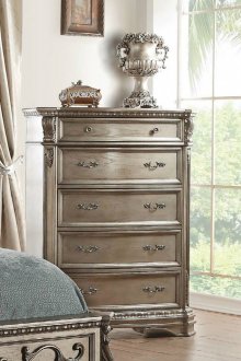 Northville Chest 26939 in Antique Silver by Acme