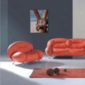 Modern Curvy Living Room Set