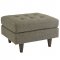 Empress Sofa in Oatmeal Fabric by Modway w/Options