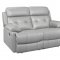 Lambent Motion Sofa 9529SVE in Silver-Grey by Homelegance