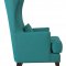 Avina 2Pc Accent Chair Set 1296F2S in Teal by Homelegance