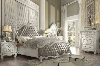 Versailles Bedroom in White Bone 21150 by Acme [AMBS-21150 Versailles]