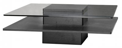 Revere Square Coffee Table by Beverly Hills in Wenge
