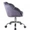 Rowse Office Chair OF00118 in Dark Gray Velvet by Acme