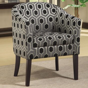 Charlotte 900435 Accent Chair Set of 2 in Fabric by Coaster [CRAC-900435 Charlotte]