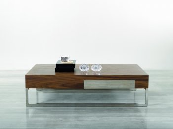 107A Coffee Table by J&M w/Chrome Legs [JMCT-107A]