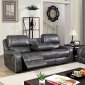 Walter Power Motion Sofa CM6950GY-PM in Gray Leatherette
