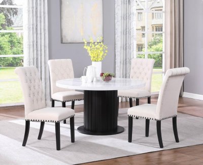 Sherry Dining Room 5Pc Set 115490 by Coaster w/190162 Chairs
