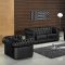 White Leather Ultra Modern 3PC Living Room Set w/Wood Legs