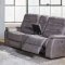 80563 Power Motion Sofa in Gray by Lifestyle w/Options