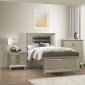 Peony 4Pc Youth Bedroom Set 1515T in Champagne by Homelegance