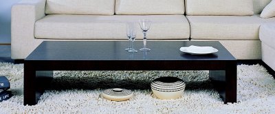 Recluse Coffee Table by Beverly Hills in Wenge w/Options
