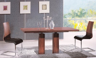 VA9830 Delfina Dining Table by At Home USA w/Options
