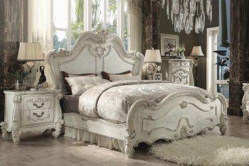 Versailles Bedroom in Bone White 21760 by Acme w/Optional Items [AMBS-21760 Versailles]