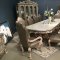 Dresden Dining Table in Vintage Bone White by Acme w/Options