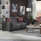 Alfa Redeyef Fume Sofa Bed & Loveseat Set by Istikbal