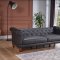 Muse Sofa Bed in Gray PU by Bellona w/Options