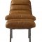Bison Accent Chair & Ottoman Set 59650 Toffee Leather by Acme