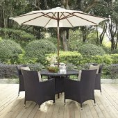 Convene Outdoor Patio Dining Set 7Pc EEI-2193 by Modway