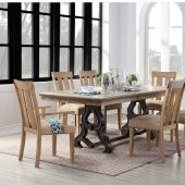 Nathaniel 5Pc Dining Room Set 62330 in Maple by Acme w/Options