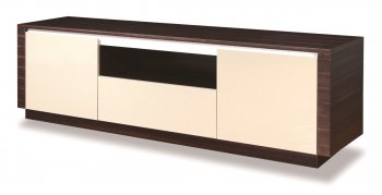 AK552 TV Stand in Wenge & Grey Gloss by Beverly Hills [BHTV-AK552]